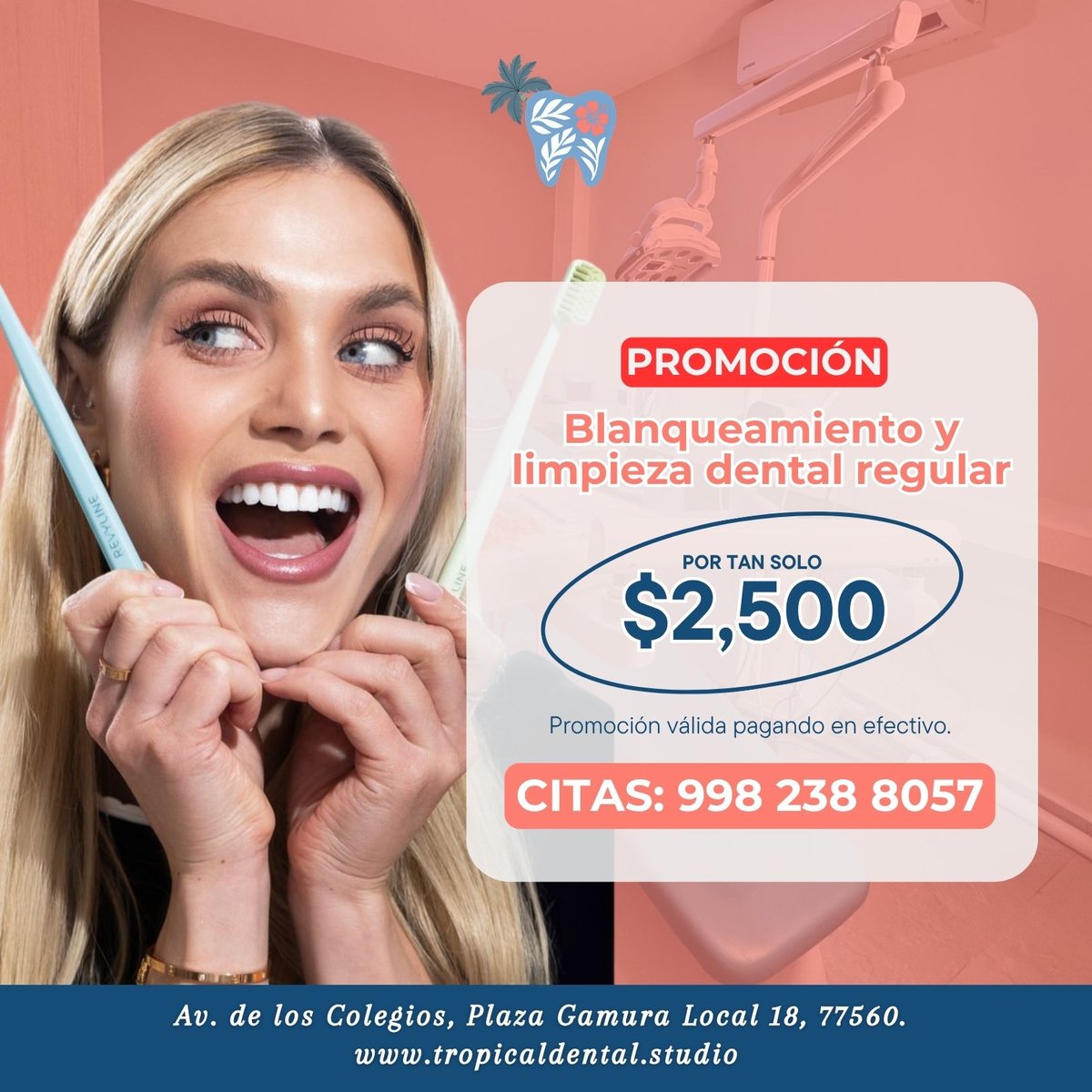 Blanqueamiento $2,500